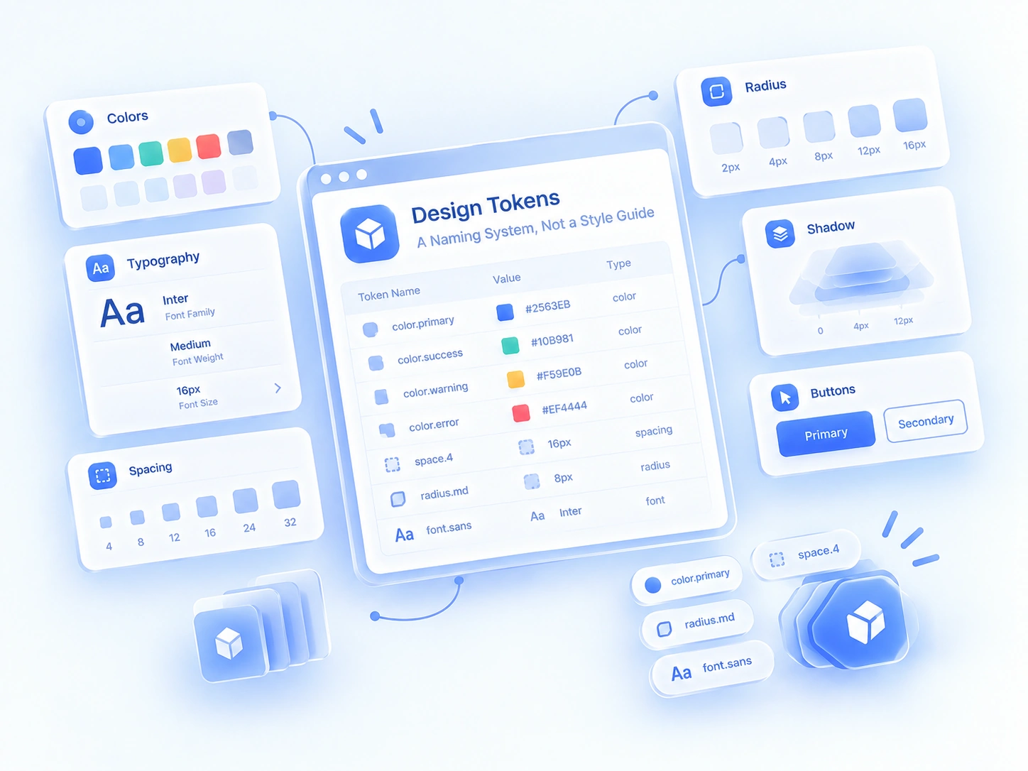 Design Tokens Are a Naming System, Not a Style Guide